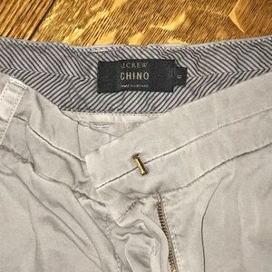 J. Crew chino shorts Gray size 6 4”